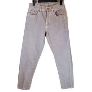 American Eagle High Rise Girlfriend Mom Jeans Size 2 Womens Denim Gray